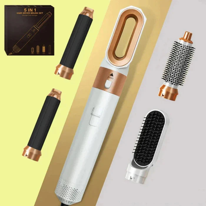 Premium 5 in 1 Hair Styler Pro – Transform Your Hair Game with One Tool! Silky Hair