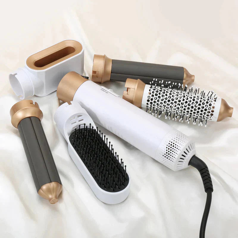 Premium 5 in 1 Hair Styler Pro – Transform Your Hair Game with One Tool! Silky Hair